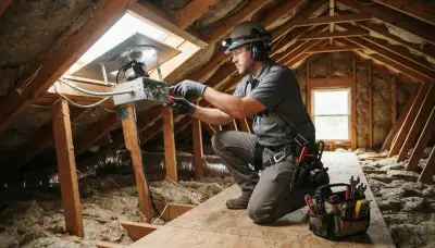 Attic fan installation and electrical service for Green Bay, WI homes