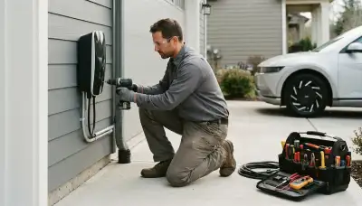 Electric car charger installation for Green Bay, WI homes by On Call Electrical