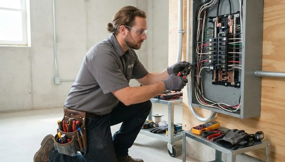 Electrical panel installation service for Green Bay, WI homes by local electricians