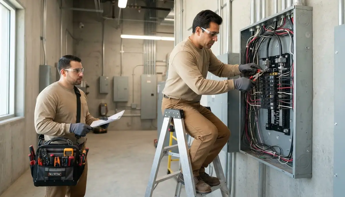 On Call Electrical technician providing professional electrical service in Green Bay, WI