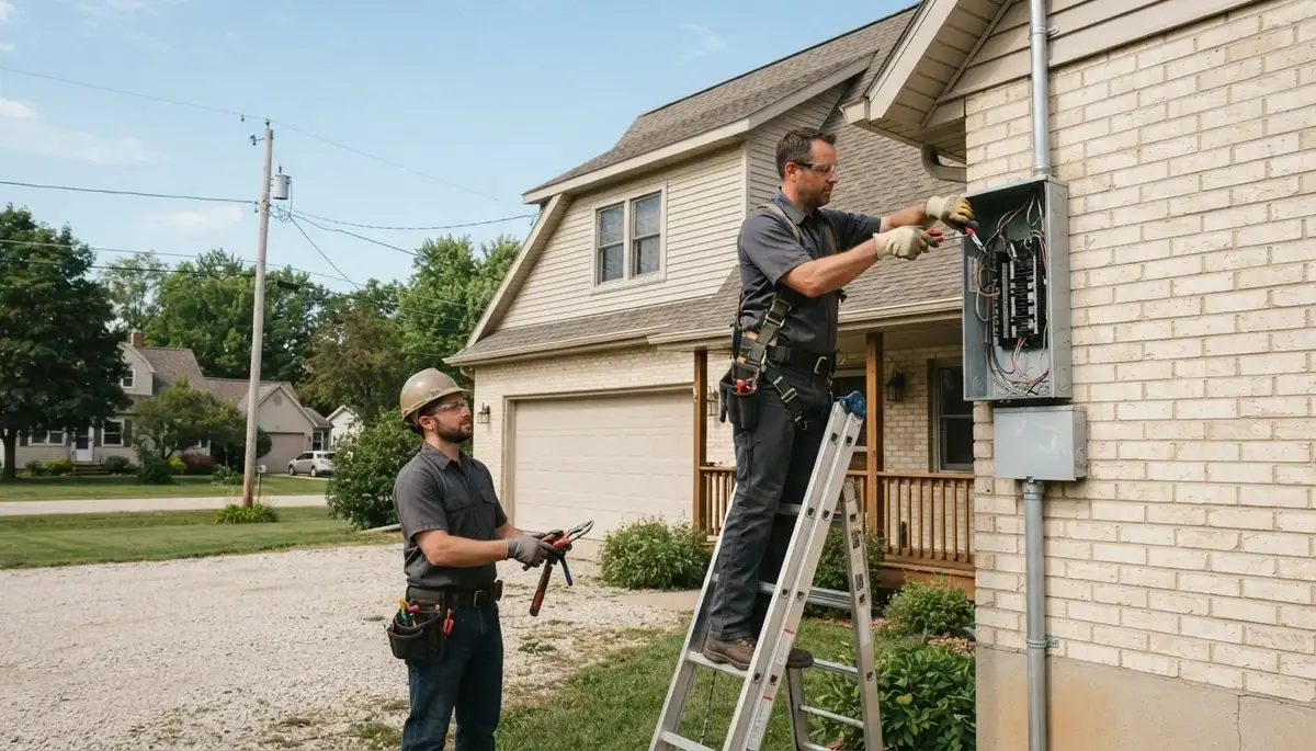 Electrician services in Green Bay, WI by professional electrical contractors