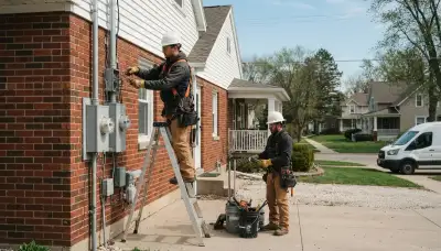 Electrician services in Green Bay, WI by Buskirk Restoration