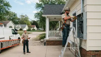Green Bay, WI electrician providing professional residential electrical services