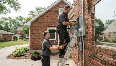 Electrician services in Green Bay, WI for residential and commercial electrical needs
