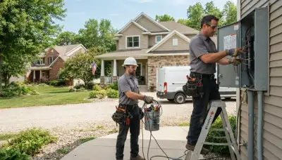 Electrician services in Green Bay, WI by Buskirk Restoration