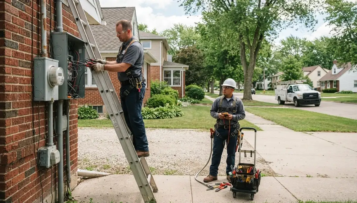 Electrician serving homes and businesses in Green Bay, WI