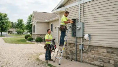 Green Bay, WI electrician providing professional residential electrical repair and installation services