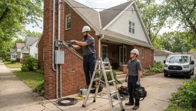 Professional electrician providing electrical services in Green Bay, Wisconsin