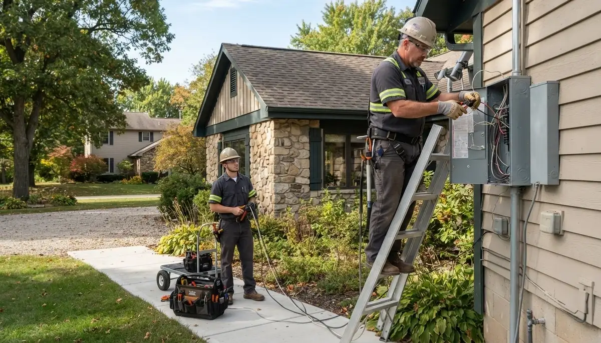 Electrician services in Green Bay, WI from Buskirk Restoration