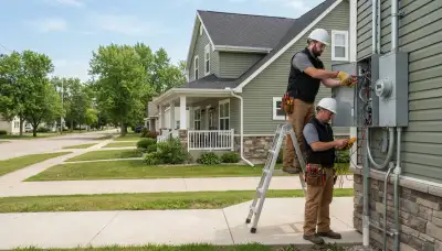 Electrician serving homes and businesses in Green Bay, Wisconsin