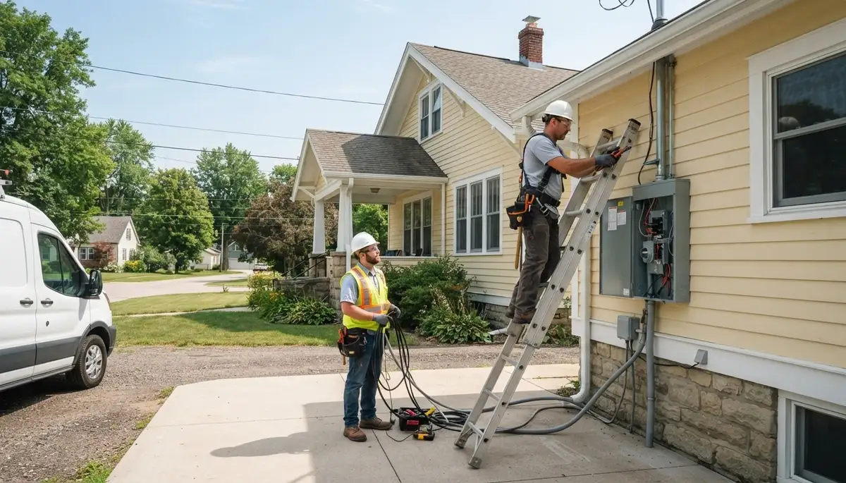 Electrician services in Green Bay, WI by a professional electrical contractor
