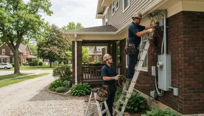 Electrician services for homes and businesses in Green Bay, Wisconsin