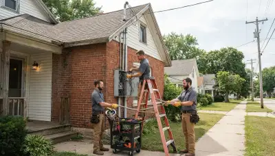 Electrician services for homes and businesses in Green Bay, Wisconsin
