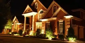 electrician services providing professional exterior electrical lighting in Green Bay, WI