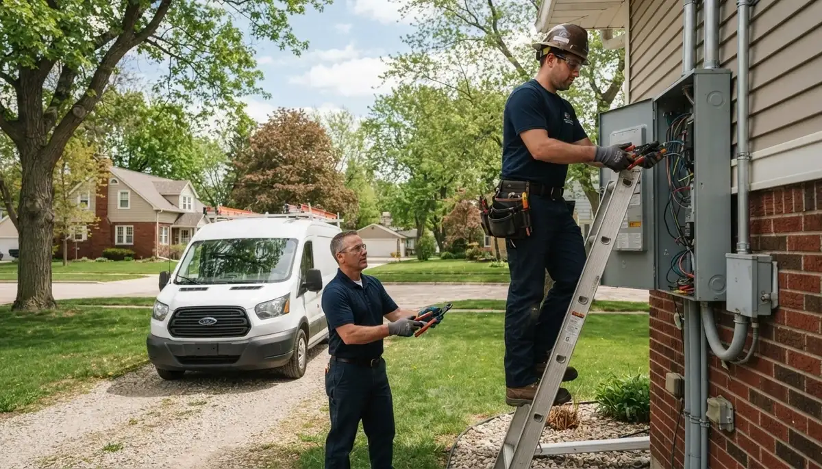 Electrician services in Green Bay, Wisconsin