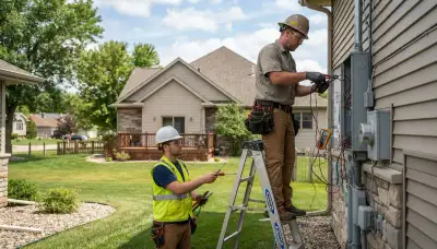 Electrician services in Green Bay, WI by Buskirk Restoration