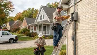 Electrician services in Green Bay, WI by Buskirk Restoration
