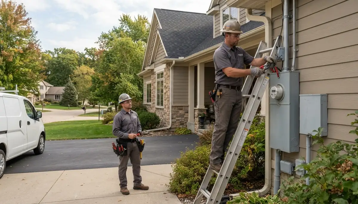 Green Bay, WI electrician providing professional electrical services