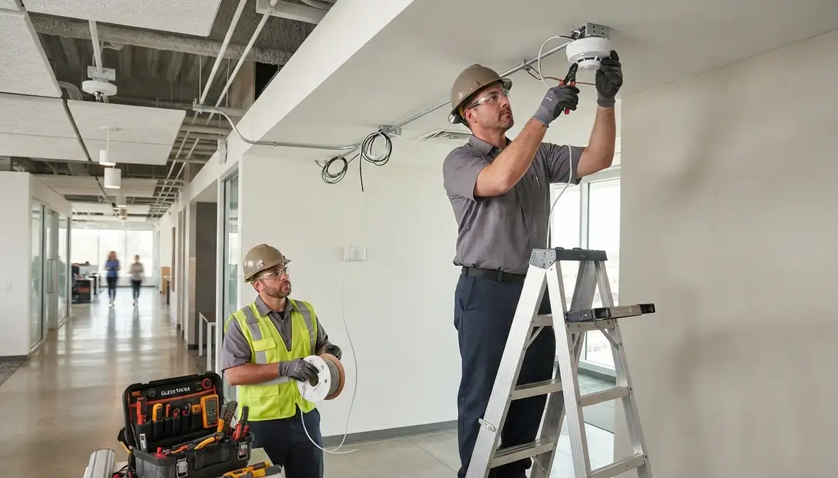 Fire alarm installation service for Green Bay, WI homes by On Call Electrical