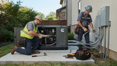 Generator installation services for Green Bay, WI homes by On Call Electrical