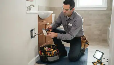 GFC outlet installation and electrical service for Green Bay, WI homes by On Call Electrical