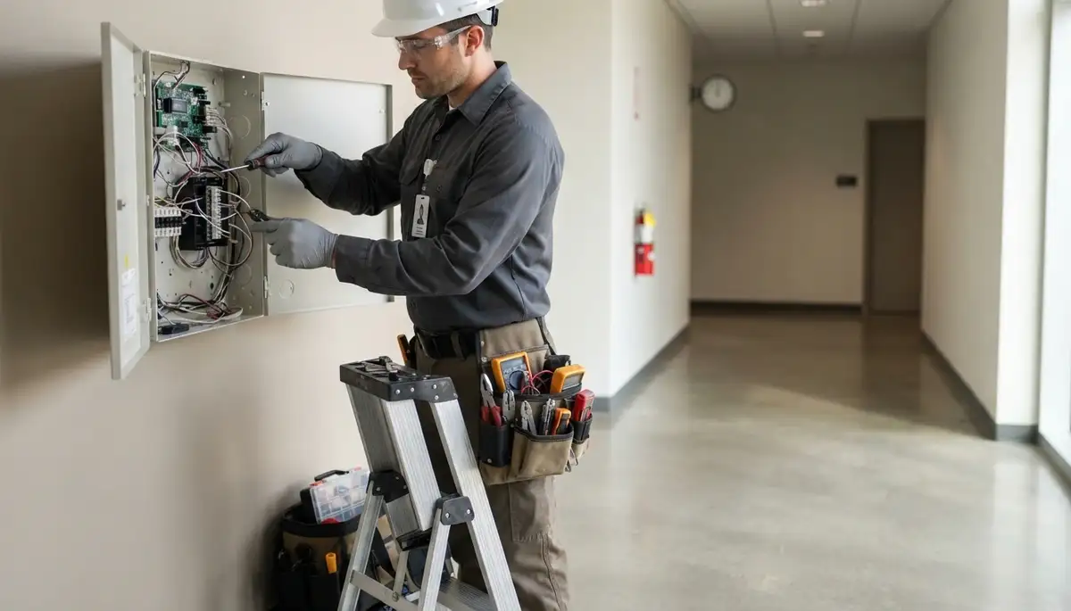 Intercom system installation for a Green Bay, WI home by local electrical contractors