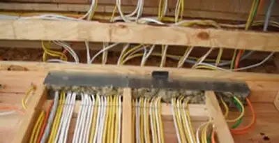 new construction wiring services with organized electrical rough-in performed by licensed electricians in Green Bay, WI