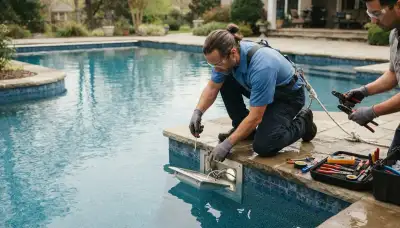 Pool lights and electrical wiring for a Green Bay, WI home