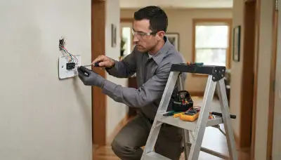 Thermostat installation service for Green Bay, WI homes by a professional electrician