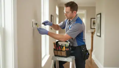 Thermostat installation service for Green Bay, WI homes by local electricians