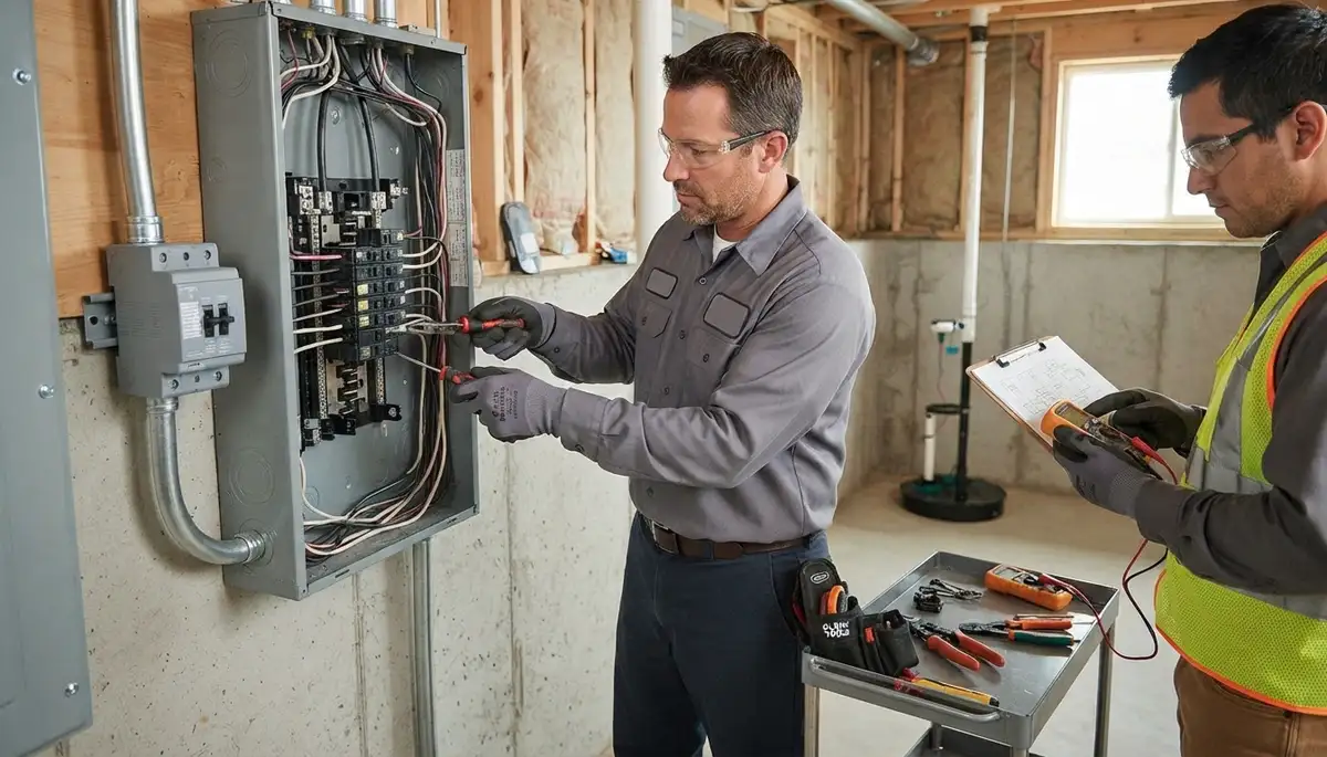Whole-home surge protection service for a Green Bay, WI home by a local electrician
